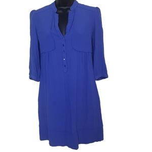 Maeve Periwinkle Shirt Dress Size Small
